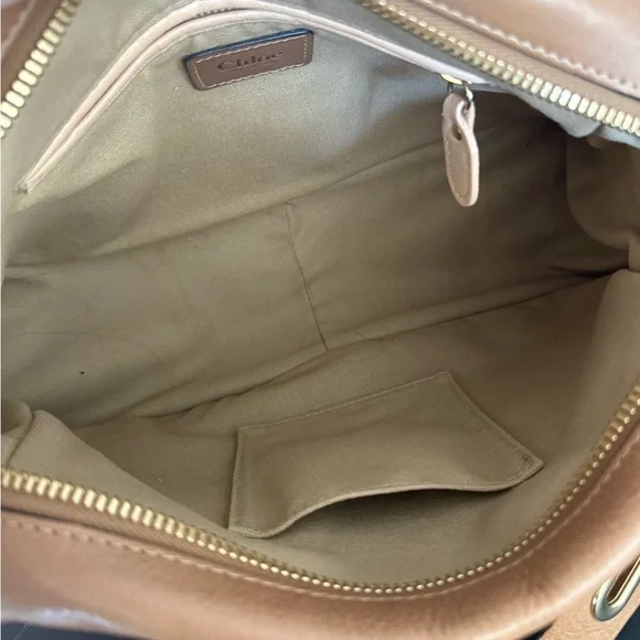 Chloe Paraty Medium Leather Shoulder Bag - Picture 5 of 14